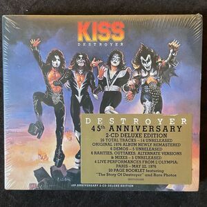 KISS – Destroyer (45th Anniversary German Version) – Double Compact Disc, CD NEW